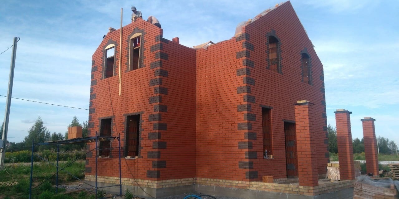 Строительство дома в 2 этажа в Ярославле